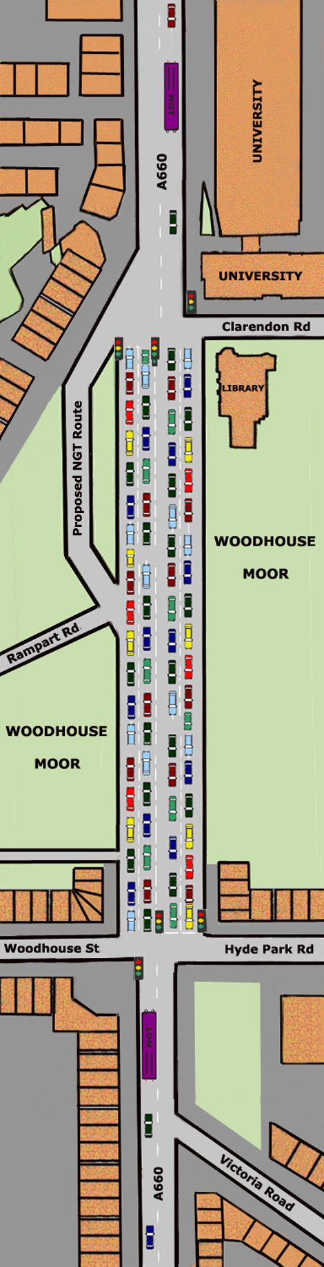 Vehicle Stacking System